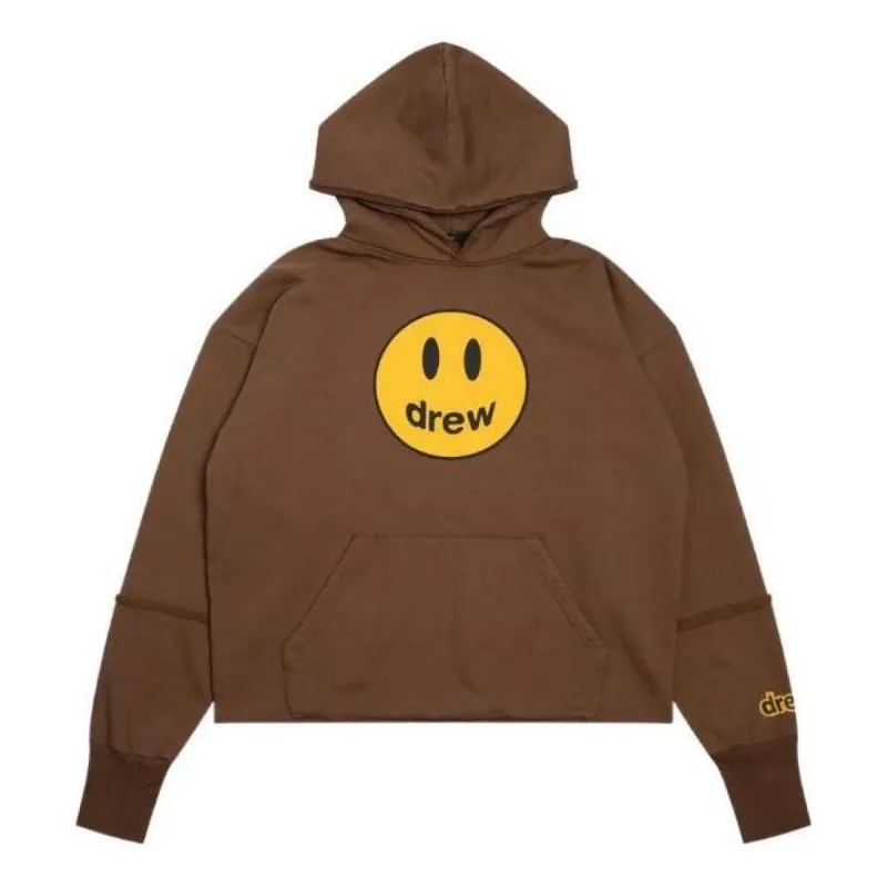 Drew House Mascot Deconstructed Hoodie 'Brown' DR-SS22-152 sold by KicksCrew