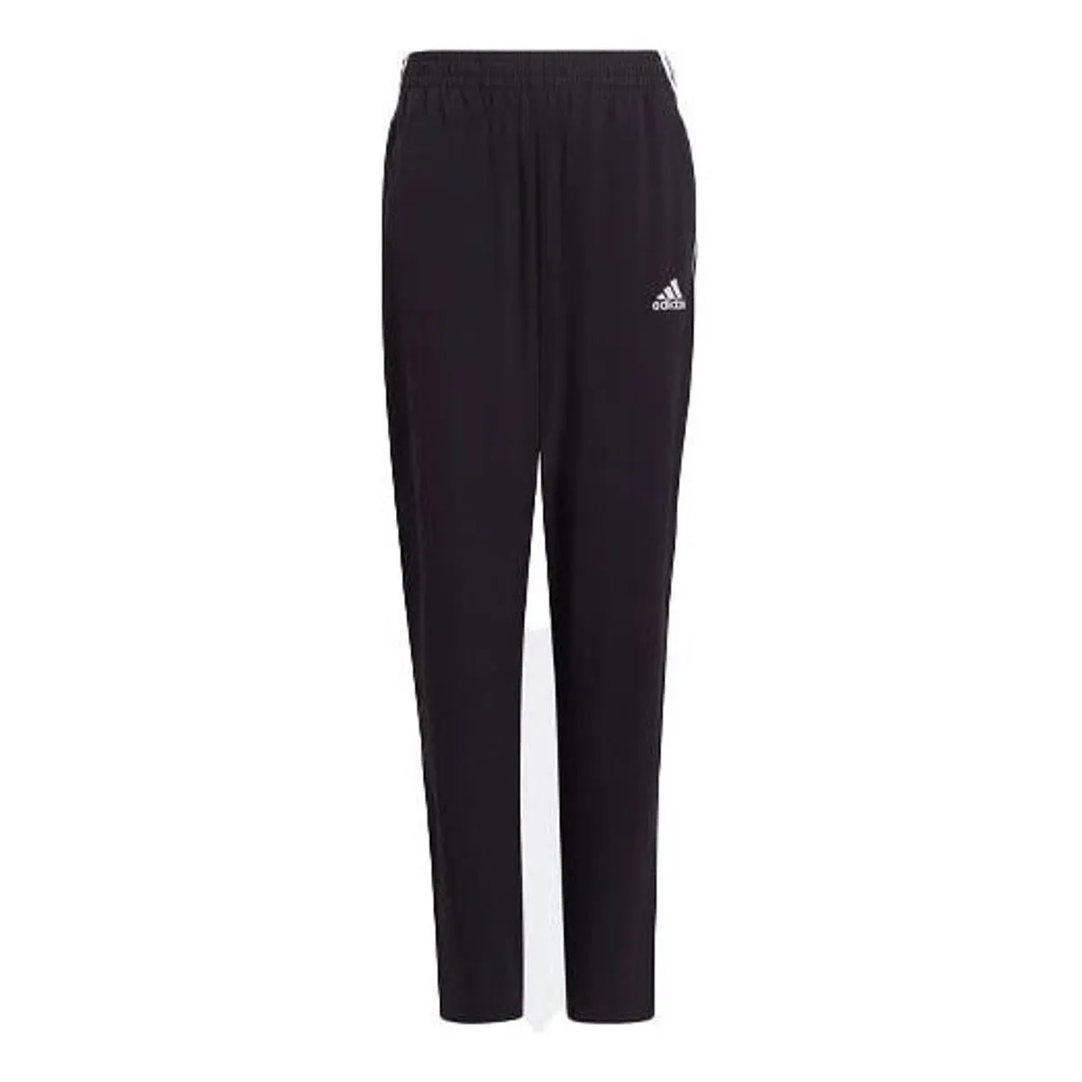 (GS) adidas AEROREADY Primegreen 3-Stripes Tapered Woven Pants 'Black White' GT9421 sold by KicksCrew product image thumbnail 2