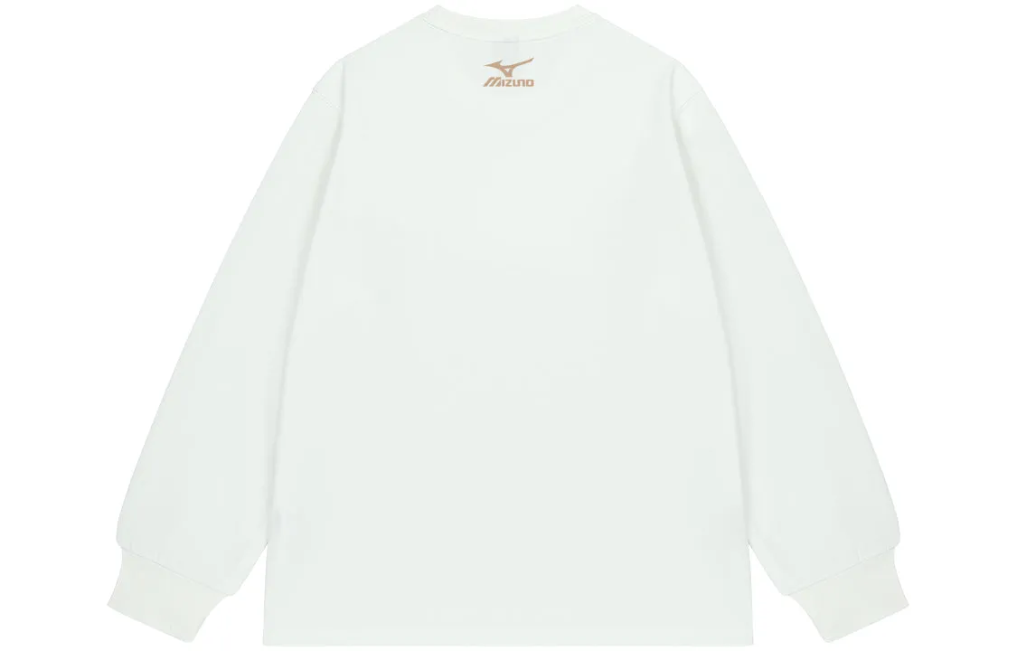 Mizuno Graphic Casual Long Sleeve T-shirt 'White' A2CA2A80 sold by KicksCrew product image thumbnail 3