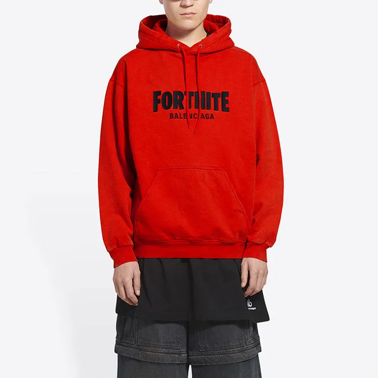 Balenciaga x FORTNITE Hoodie Medium Fit 'Red' 600583TLVO46506 sold by KicksCrew product image thumbnail 4