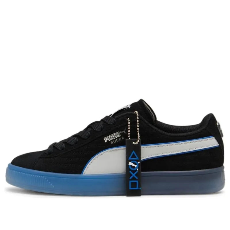 (GS) PUMA PlayStation Suede 'Black Glacial Grey' 396655-02 sold by KicksCrew