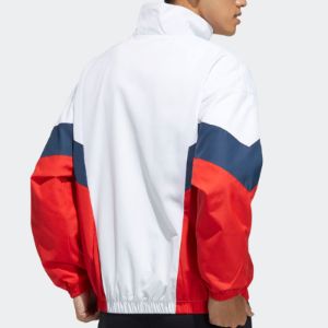 Adidas Neo CCNY RP Jackets 'White Red' H45012 sold by KicksCrew