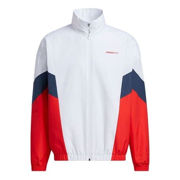 Adidas Neo CCNY RP Jackets 'White Red' H45012 sold by KicksCrew