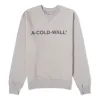 A-COLD-WALL* Logo Crewneck Sweatshirt 'Slate Grey' ACWMW056-SLGR sold by KicksCrew