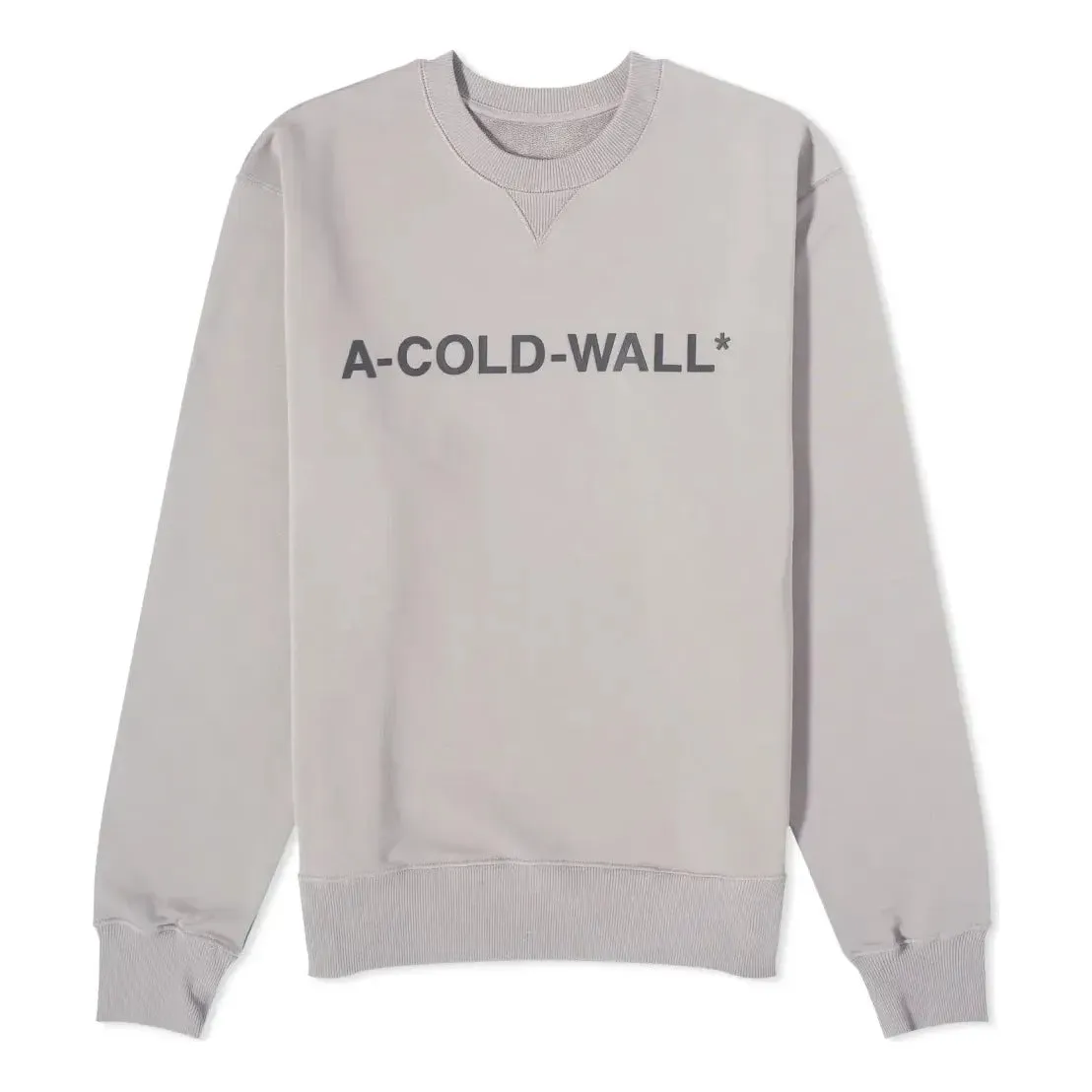 A-COLD-WALL* Logo Crewneck Sweatshirt 'Slate Grey' ACWMW056-SLGR sold by KicksCrew