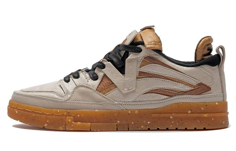 (WMNS) Li-Ning Weiwu Pro Skate Shoes 'Khaki Tan' AECR090-1 sold by KicksCrew product image thumbnail 2