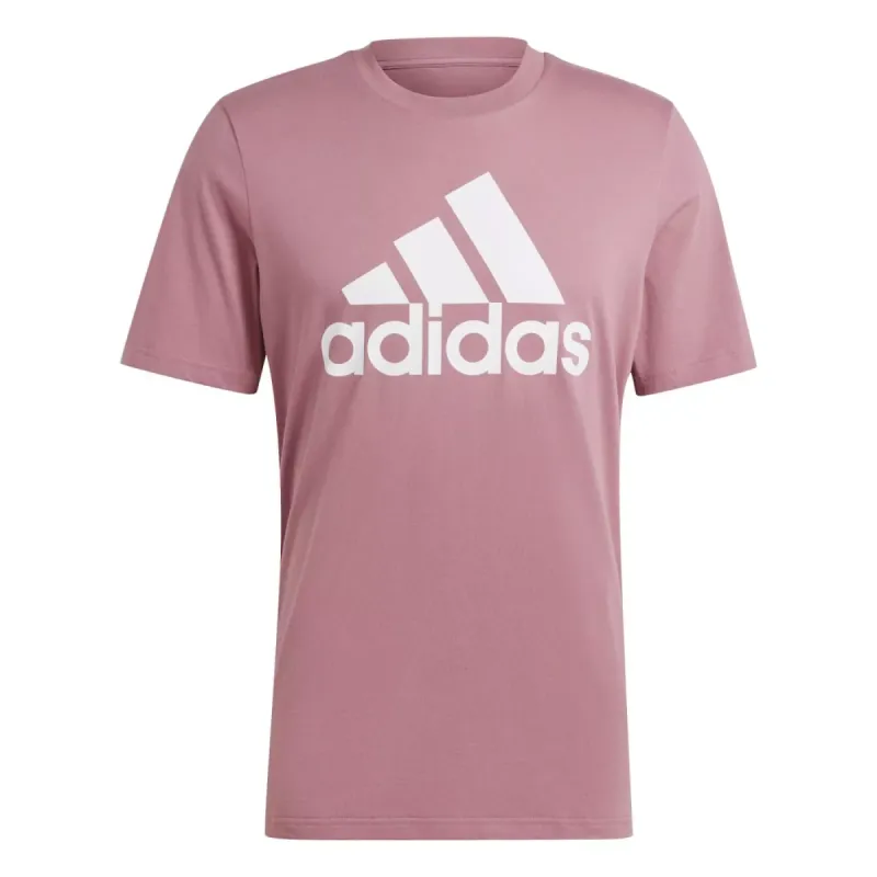 adidas Essentials Single Jersey Big Logo T-Shirt Asia Sizing 'Pink' IX0137 sold by KicksCrew