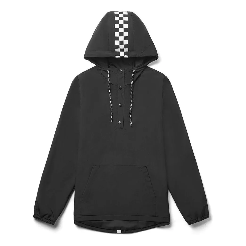 (WMNS) Vans On Point Anorak 'Black' VN0A47U4BLK sold by KicksCrew