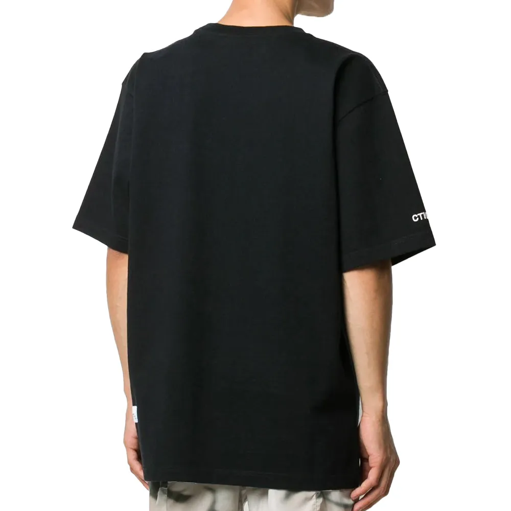 HERON PRESTON Heron Times Regular T-shirt 'Black' HMAA020F20JER0021020 sold by KicksCrew product image thumbnail 3