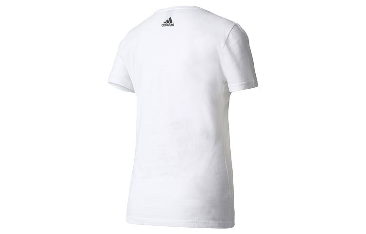 (WMNS) adidas Special Linear T-Shirt 'White Black' BP8374 sold by KicksCrew product image thumbnail 2