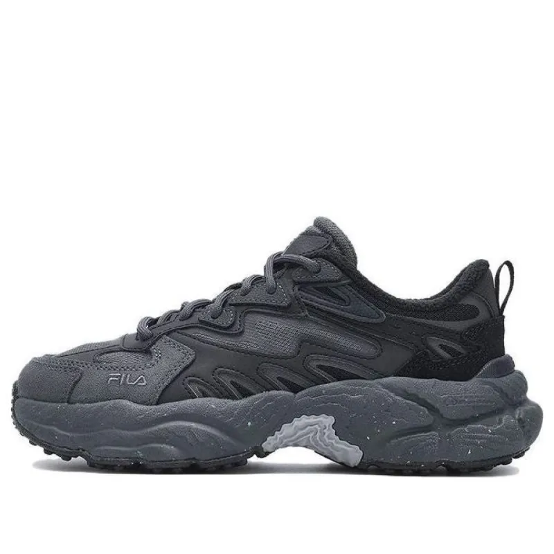 (WMNS) FILA FERN Sneakers 'Black Grey' F12W341123FDB sold by KicksCrew