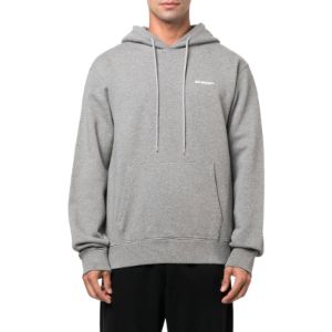 Off-White Wave Outline Diagonal Slim Hoodie 'Grey Marl' OMBB097F22FLE0150801 sold by KicksCrew
