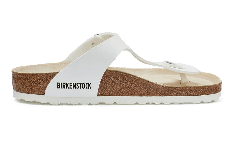 Birkenstock Gizeh Birko-Flor Narrow Fit Sandals 'White' 43731 sold by KicksCrew product image thumbnail 2