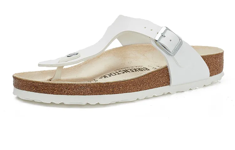 Birkenstock Gizeh Birko-Flor Narrow Fit Sandals 'White' 43731 sold by KicksCrew product image thumbnail 3
