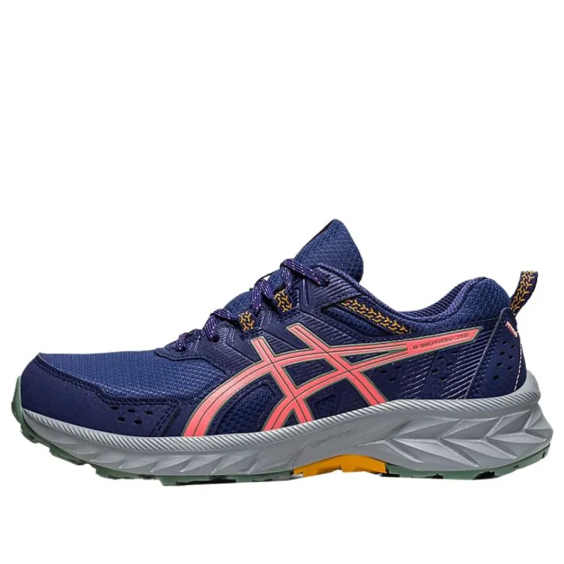 (WMNS) ASICS Gel-Venture 9 Wide 'Indigo Blue Papaya' 1012B314-400 sold by KicksCrew