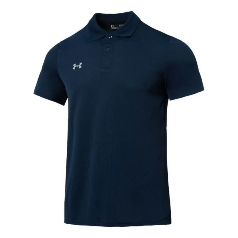 Under Armour Polo Shirt 'Navy Blue' 23500507-408 sold by KicksCrew