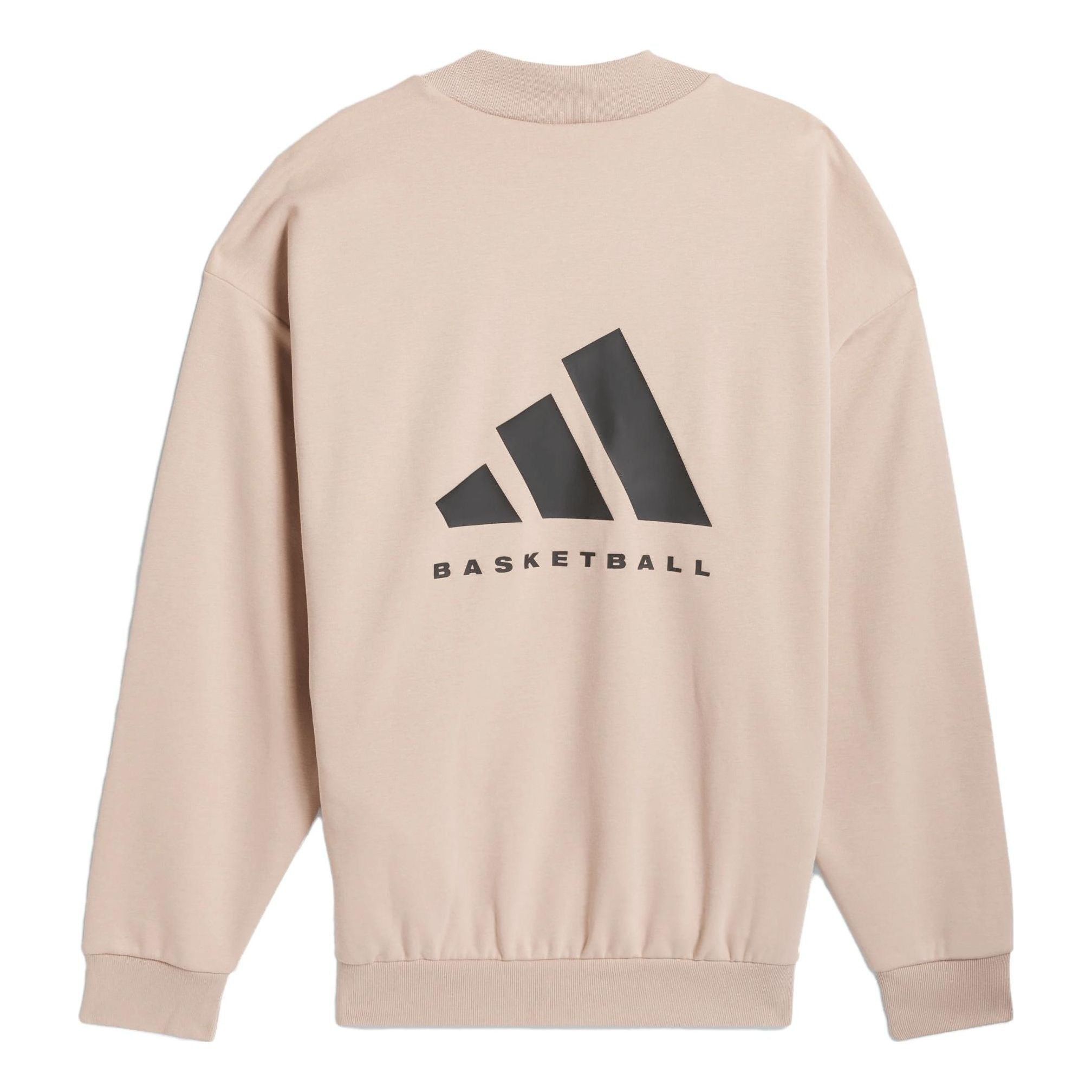 adidas Basketball Crew Sweatshirt 'Beige' IM8422 sold by KicksCrew