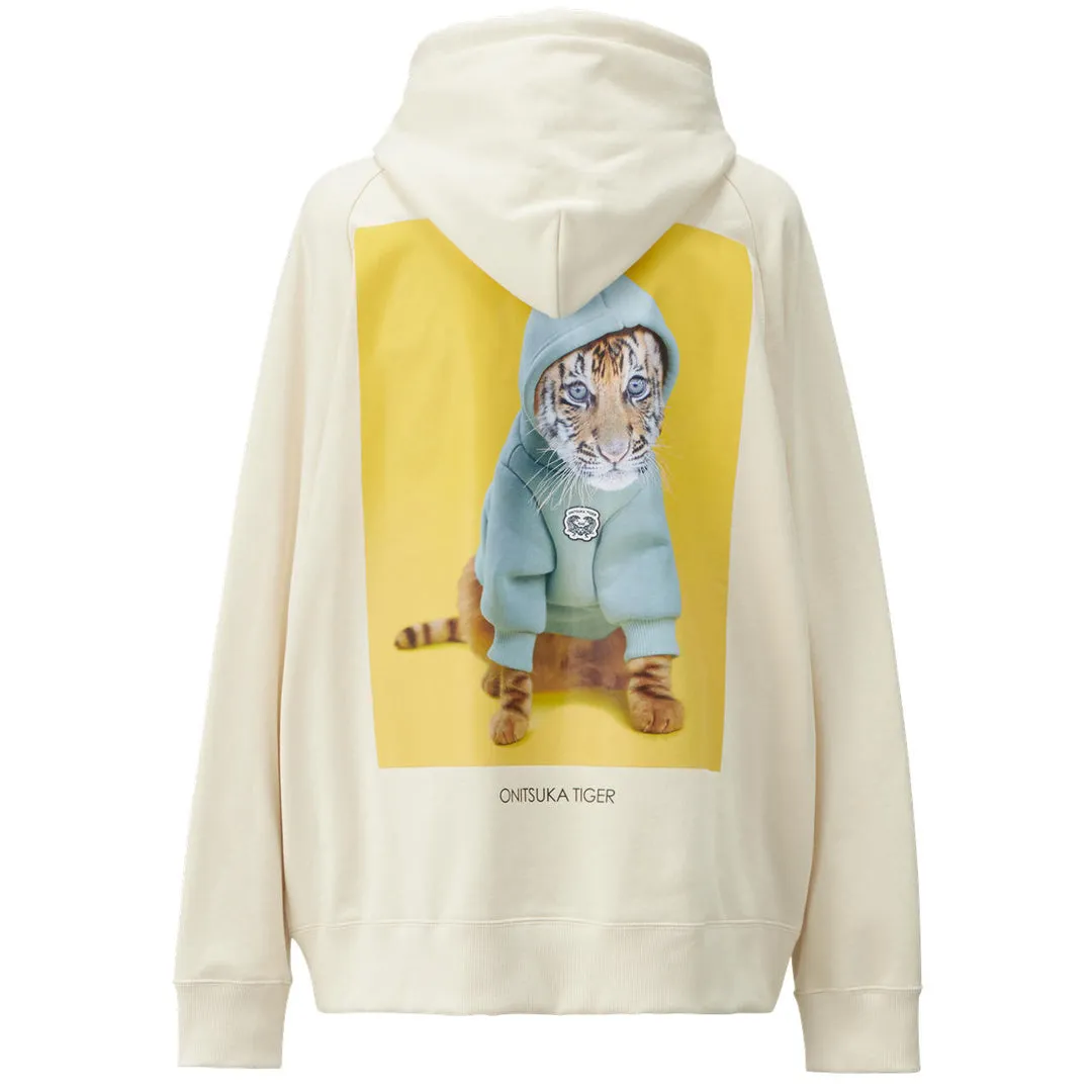 Onitsuka Tiger Graphic Sweat Hoodie 'Off White' 2183B308-700 sold by KicksCrew product image thumbnail 2