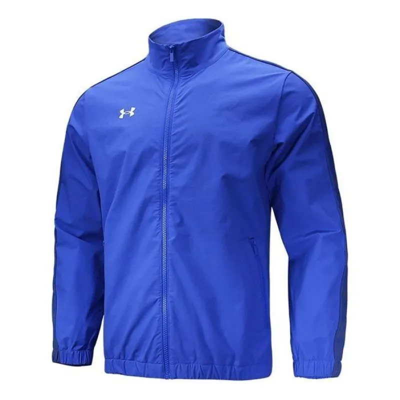 Under Armour Sportstyle Woven Full Zip Jacket 'Blue' 22500401-400 sold by KicksCrew