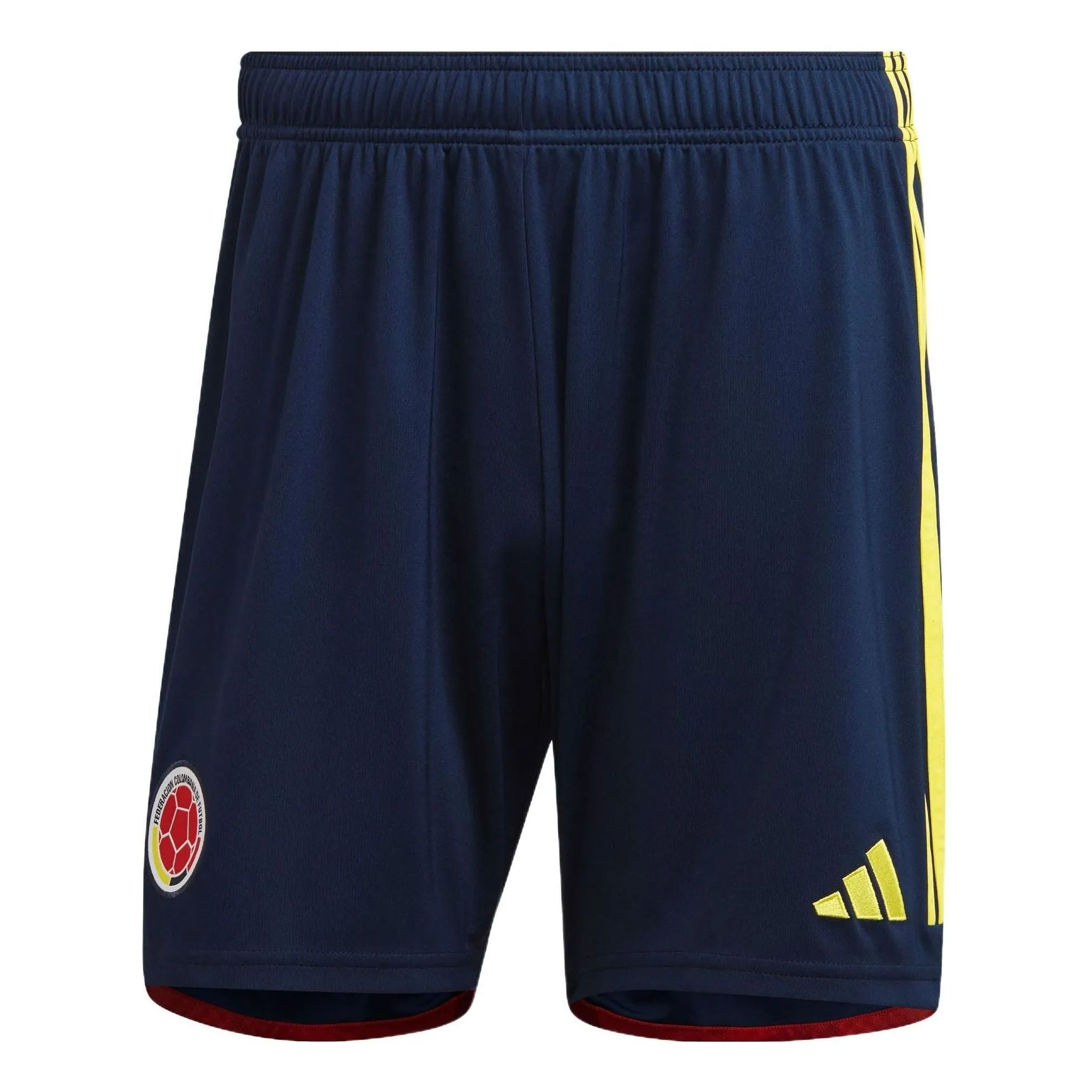 adidas Colombia National Team Home Shorts 22 'Navy Yellow' HB9165 sold by KicksCrew