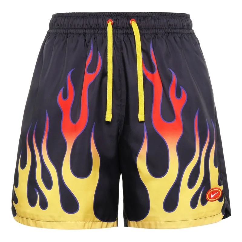 Nike Sportswear Woven Flow Americana Shorts 'Black' DV9628-010 sold by KicksCrew
