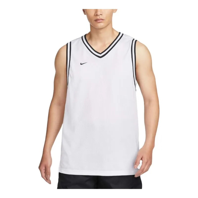 Nike DNA Basketball Jersey Asia Sizing 'White Black' FQ3708-100 sold by KicksCrew