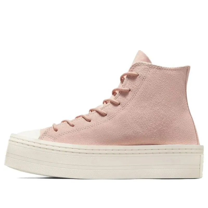 Converse Chuck Taylor All Star Modern Lift Platform Suede 'Pink' A04663C sold by KicksCrew