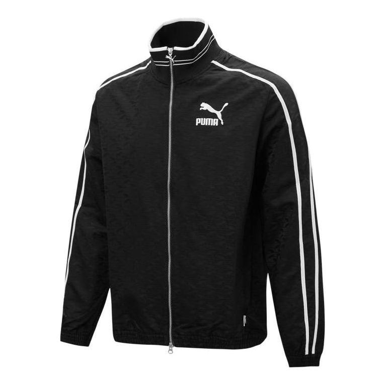 Puma Players Lounge Track Jacket 'Black' 535800-01 sold by KicksCrew