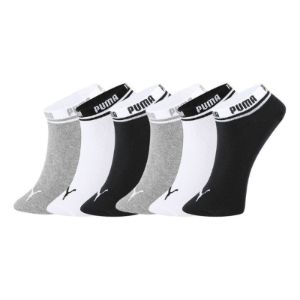 Puma Sneaker Socks 3 pack 'Black White Grey' 100000379-008 sold by KicksCrew