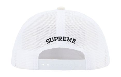 Supreme Blimp Mesh Back 5-Panel Cap 'White Black' SUP-FW20-121 sold by KicksCrew