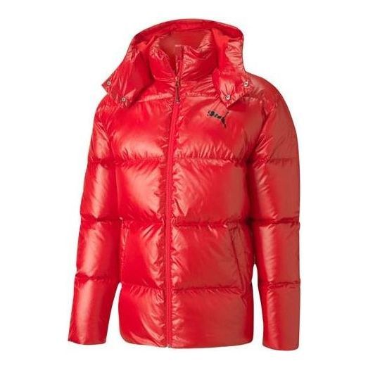 Puma Volume Down Jacket 'Red Black' 585408-11 sold by KicksCrew