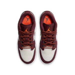 (GS) Air Jordan 1 Low 'Night Maroon' 553560-068 sold by KicksCrew