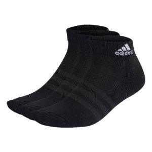 Adidas Cushioned Sportswear Ankle Socks 3 Pairs 'Black' IC1277 sold by KicksCrew