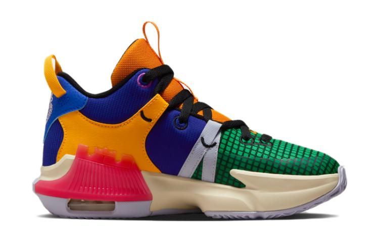 (GS) Nike LEBRON WITNESS 7 'Multi Colour' FQ8170-585 sold by KicksCrew product image thumbnail 2