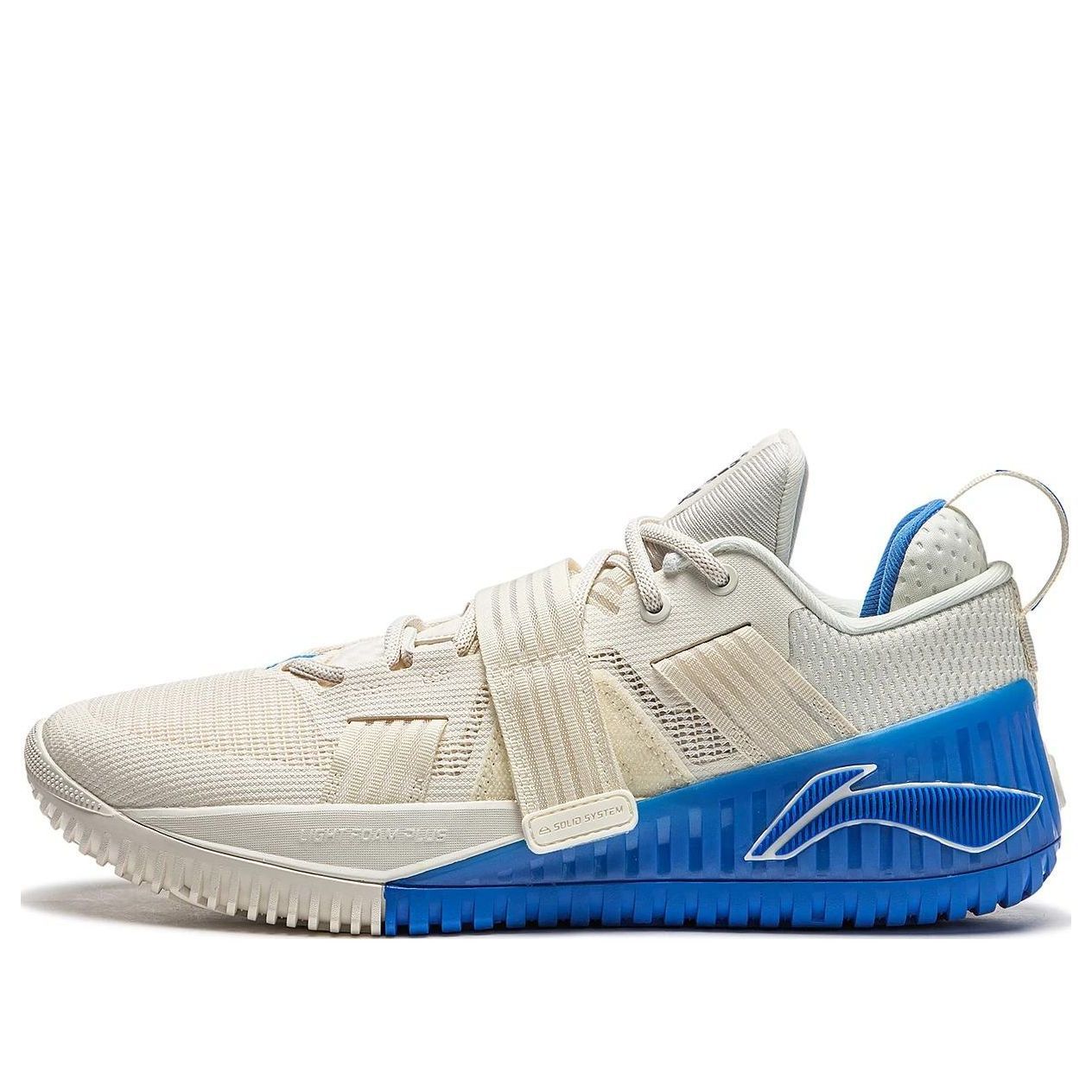Li-Ning Badfive 'White Blue' ABFT019-9 sold by KicksCrew