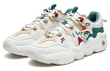 (WMNS) FILA Panini Xmas Shoes 'White Green' F12W312113FSL sold by KicksCrew