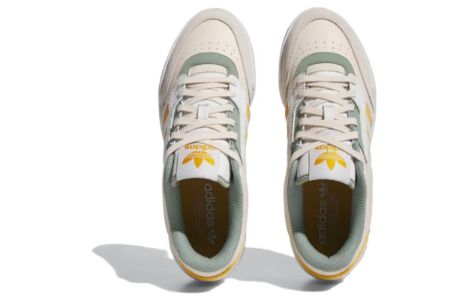Adidas Originals Drop Step Low Shoes 'Crystal White Yellow Silver Green' IF2610 sold by KicksCrew