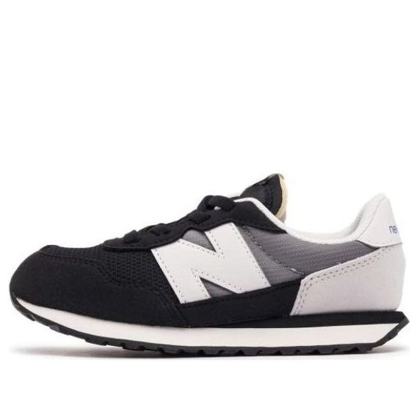 (GS) New Balance 237 Shoes 'Black Grey White' PH237TG sold by KicksCrew