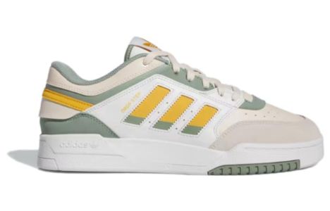 Adidas Originals Drop Step Low Shoes 'Crystal White Yellow Silver Green' IF2610 sold by KicksCrew