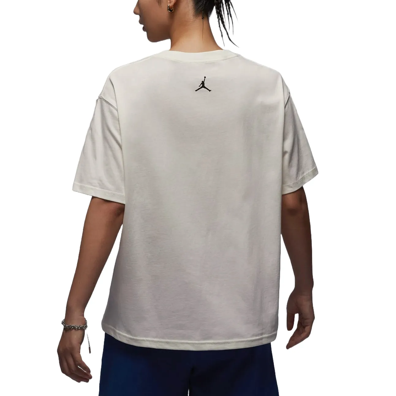 (WMNS) Air Jordan Graphic T-shirt Asia Sizing 'Sail' HF2862-133 sold by KicksCrew product image thumbnail 2