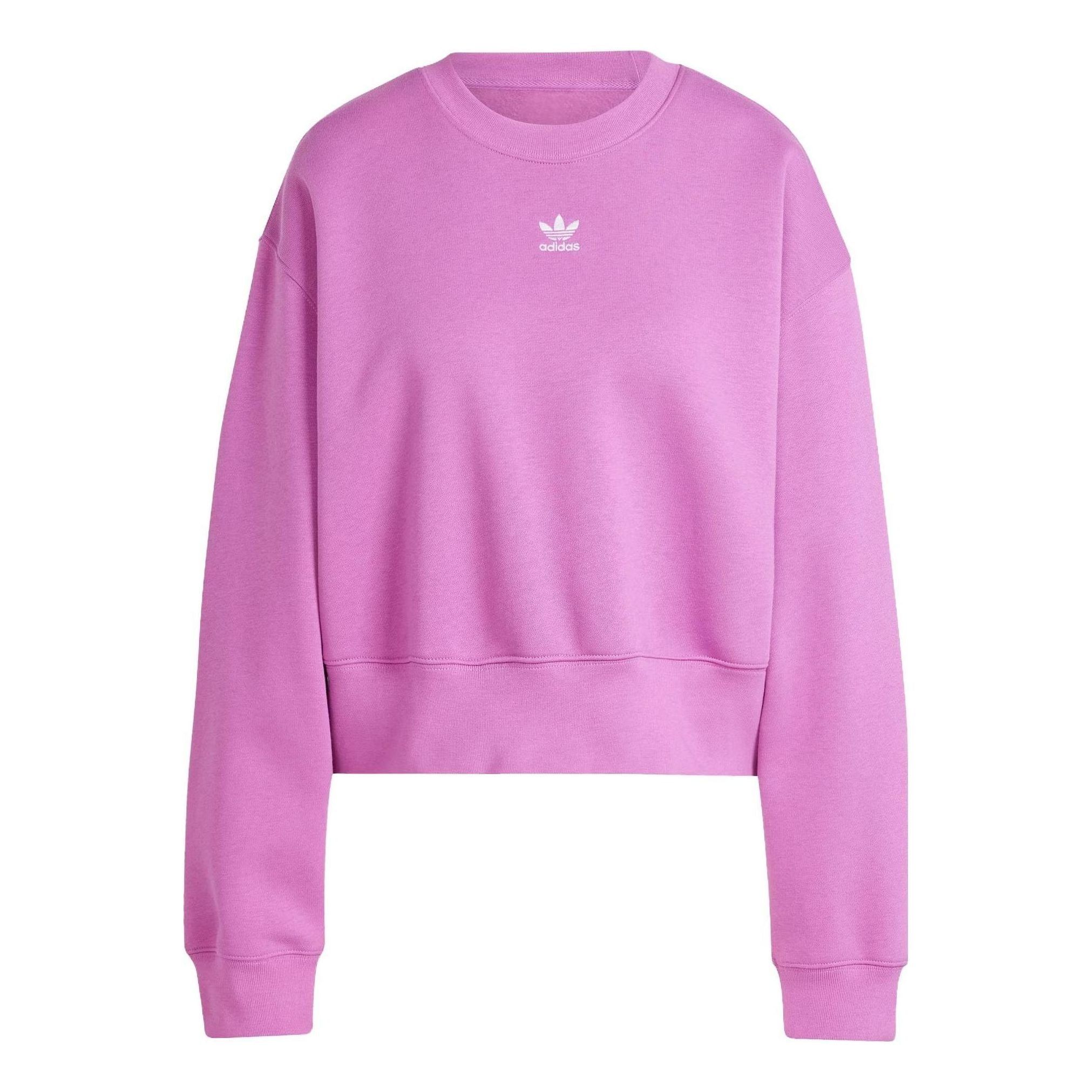 (WMNS) adidas Adicolor Essentials Crew Sweatshirt 'Pink' IR5975 sold by KicksCrew