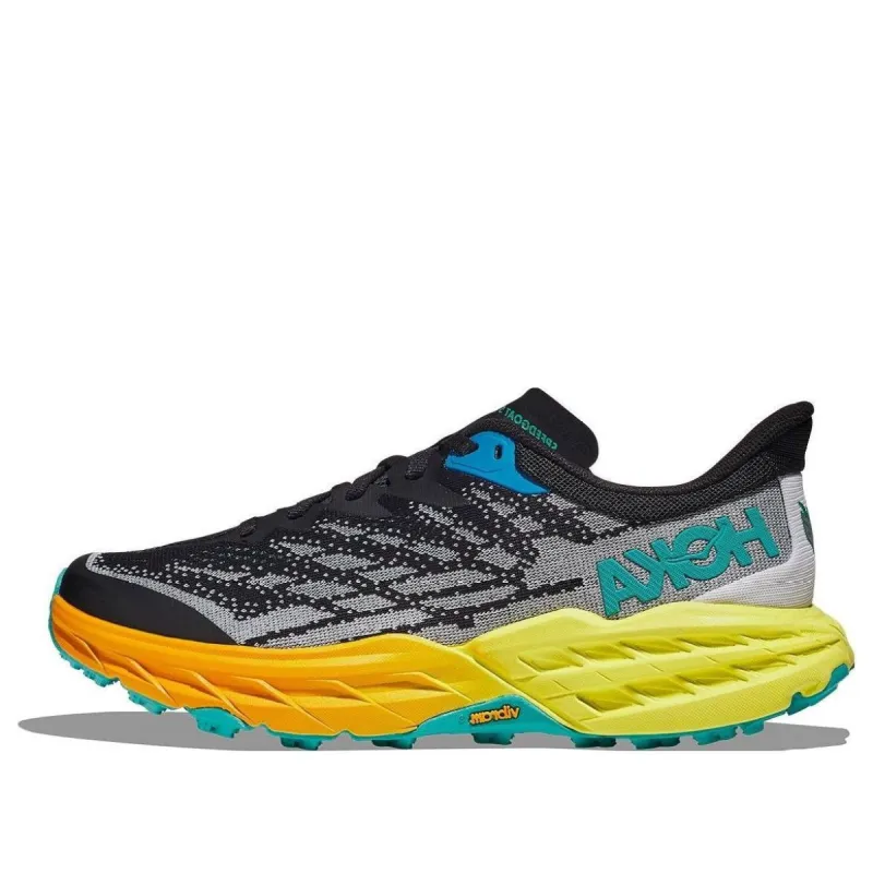 HOKA ONE ONE Speedgoat 5 'Black Evening Primrose' 1123157-BEPR sold by KicksCrew