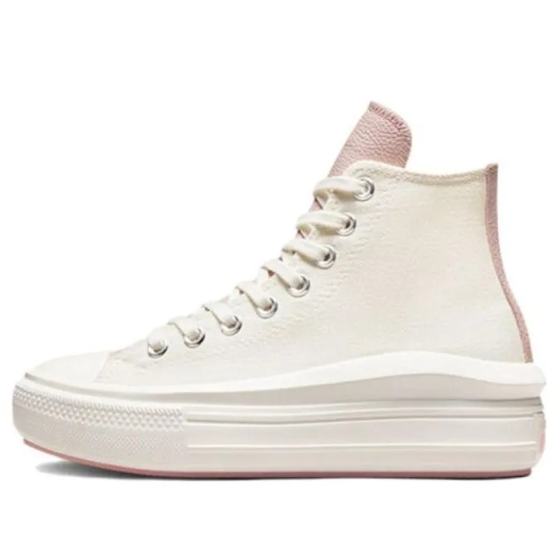 (WMNS) Converse Chuck Taylor All Star Move Platform High Top 'White Pink' A03722C sold by KicksCrew