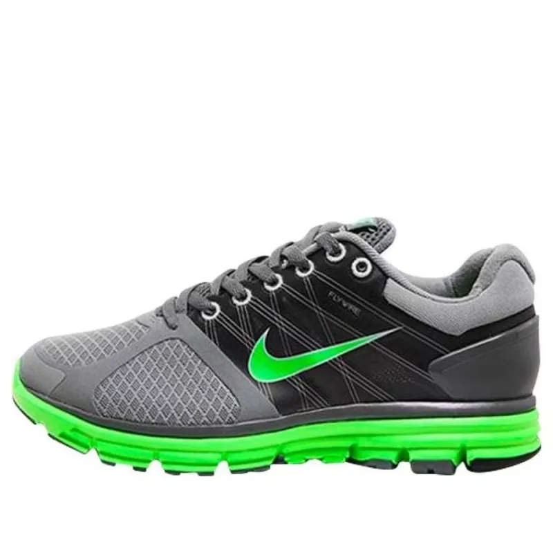 Nike LunarGlide+ 2 'Stealth Neo Lime' 407648-030 sold by KicksCrew