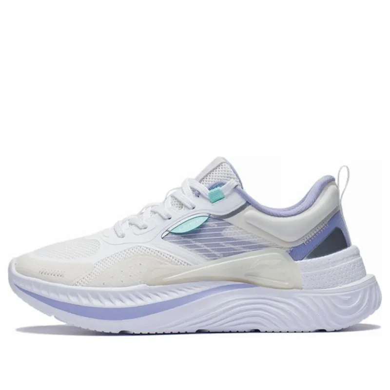 (WMNS) Li-Ning Fashion Lifestyle Sport Shoes 'White Purple' AGLS176-3 sold by KicksCrew