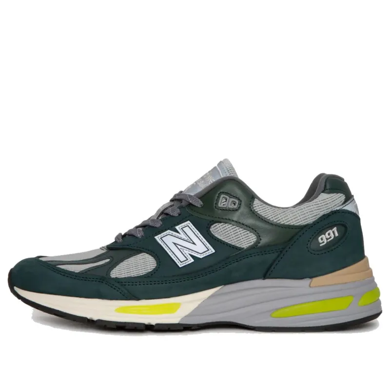 New Balance 991v2 Made in England x Patta 'Sea Moss' U991PB2 sold by KicksCrew