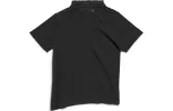 (WMNS) Balenciaga Gothic Type Shrunk T-Shirt 'Black White' 788246TQVJ51569 sold by KicksCrew