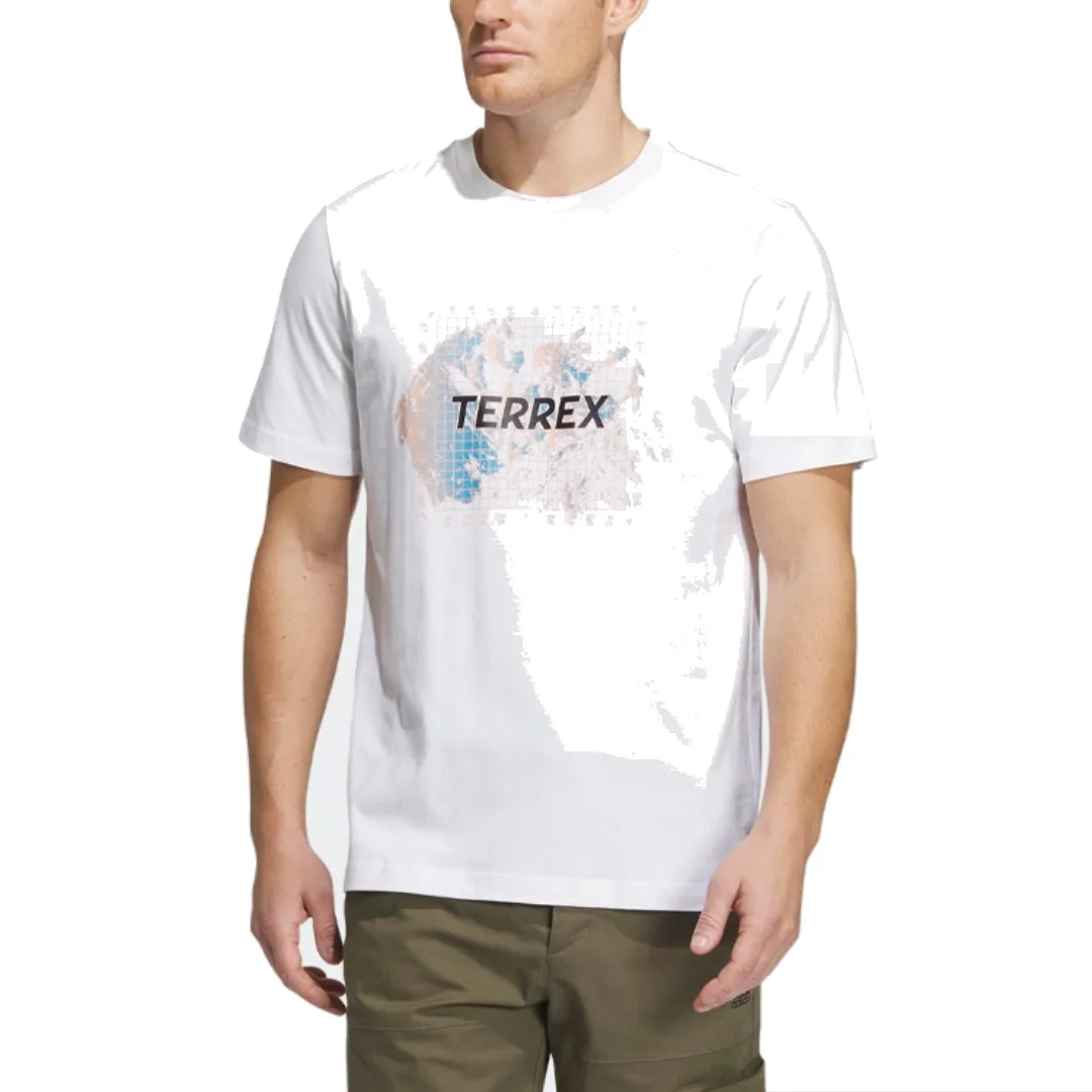 adidas Terrex Graphic T-Shirt 'White' IB8691 sold by KicksCrew product image thumbnail 3