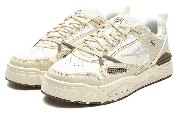 (WMNS) FILA SLAM 22 Skate Shoes 'White Beige Brown' F12W341208FPB sold by KicksCrew product image thumbnail 2