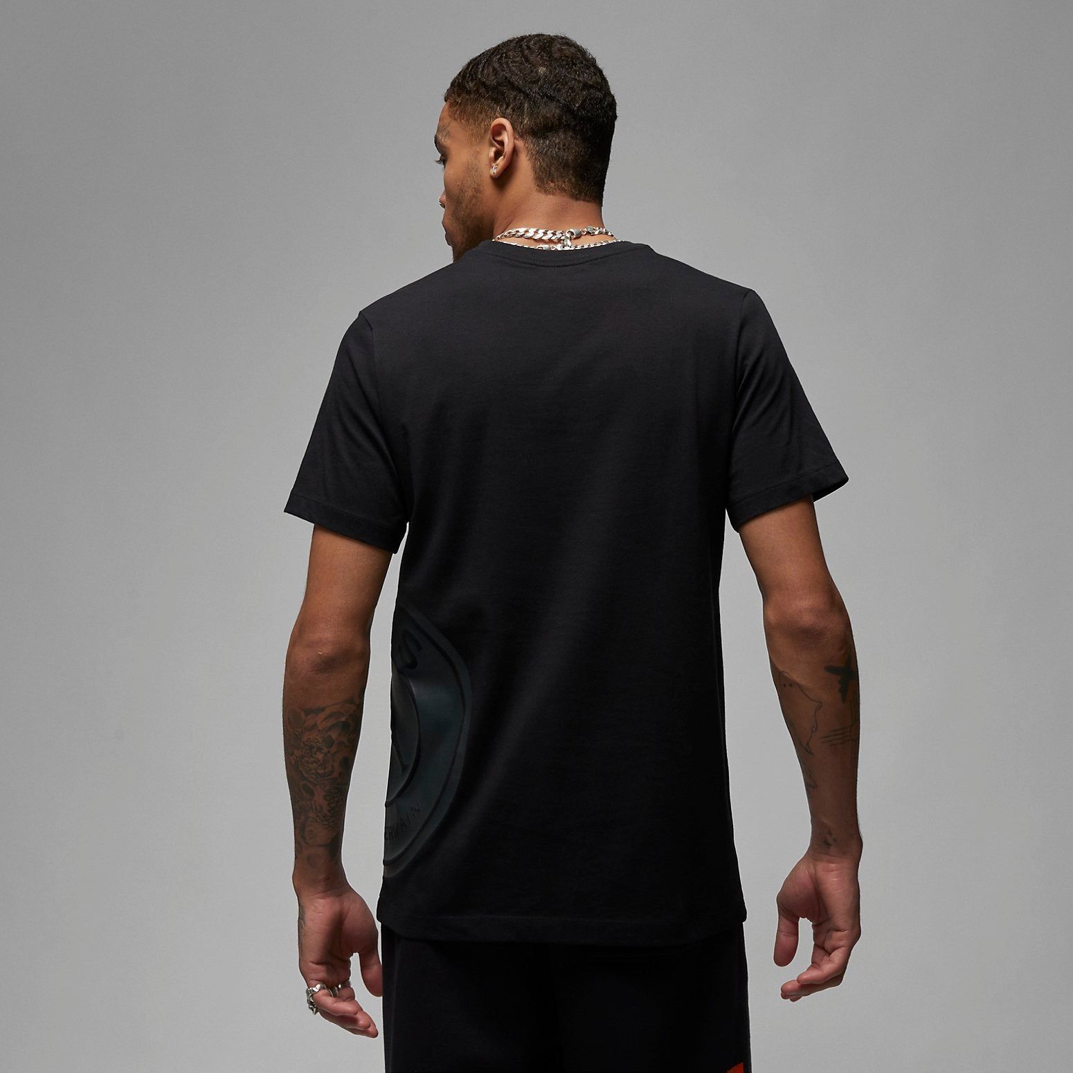 Air Jordan Paris Saint-Germain T-Shirt 'Black' DZ2918-010 sold by KicksCrew product image thumbnail 3
